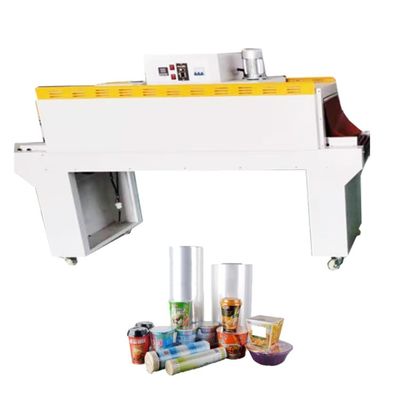 Qualität  Semi-automatic Beverage L Type Sealing Cutting Packing Machine With Thermo Shrink Tunnel usine